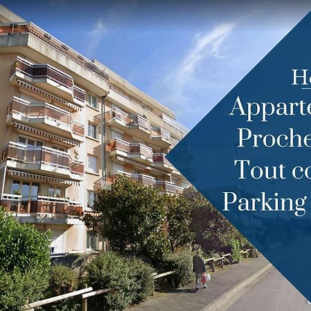 HOMEY WOOD - New - Appartement avec une chambre - Parking privé gratuit - Balcon privé - A 5 min de la gare pour rejoindre Genève Annemasse Esterno foto